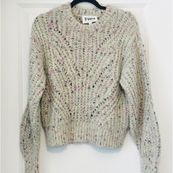 BIMBA Y LOLA Spain Designer Sweater Chunky Confetti Soft Cozy Sz M - Picture 10 of 10